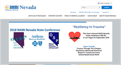 Desktop Screenshot of naminevada.org